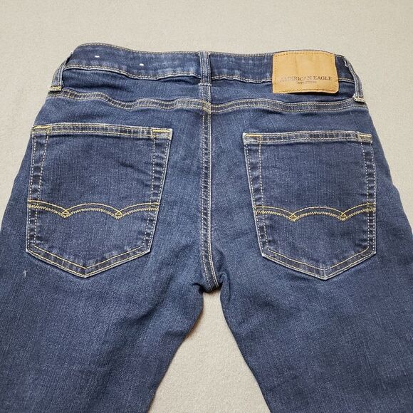 AE SLIM STRAIGHT LEG EXTREME FLEX MENS JEANS SZ 28 American Eagle - Picture 3 of 13